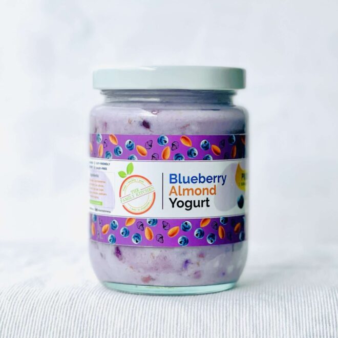 Bluebrry Almond Yogurt by The Family Kitchen, Singapore