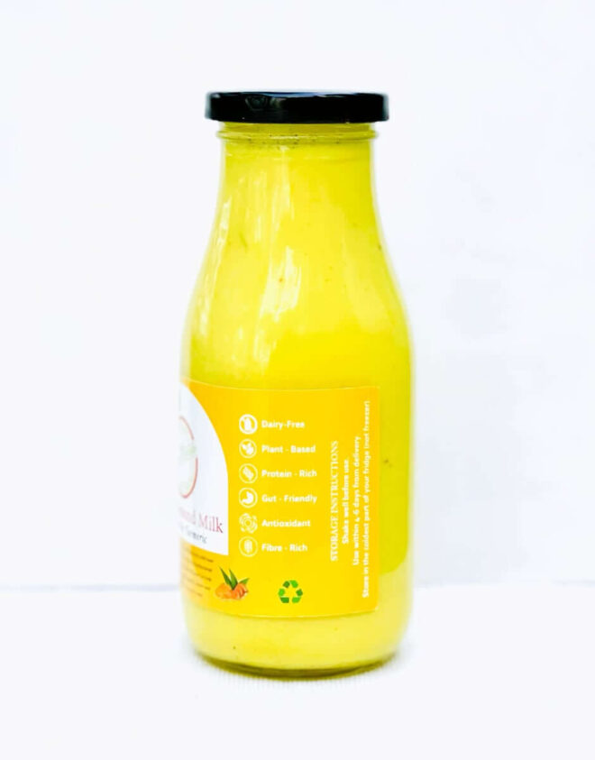 Saffron & Turmeric Almond Milk by The Family Kitchen, Singapore